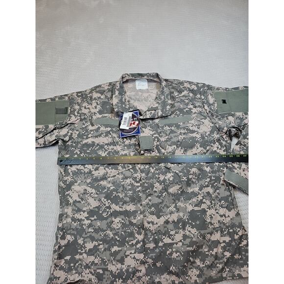 Defender M Jacket Mens Large Regular Digital Camo BDU Full Zip Army Military FR - Picture 3 of 7